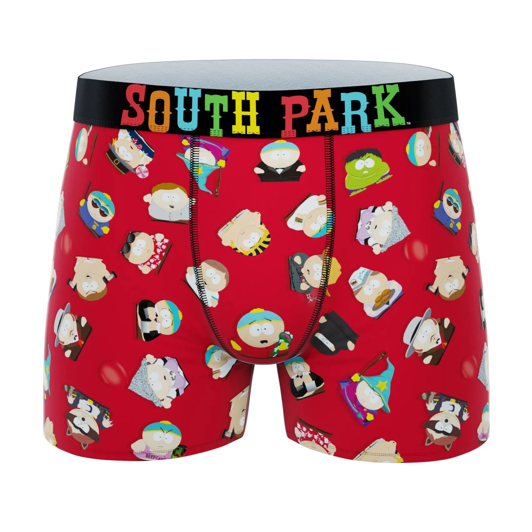 CRAZYBOXER South Park Cartman Cop & Cartman Men's Boxer Briefs (2 pack)