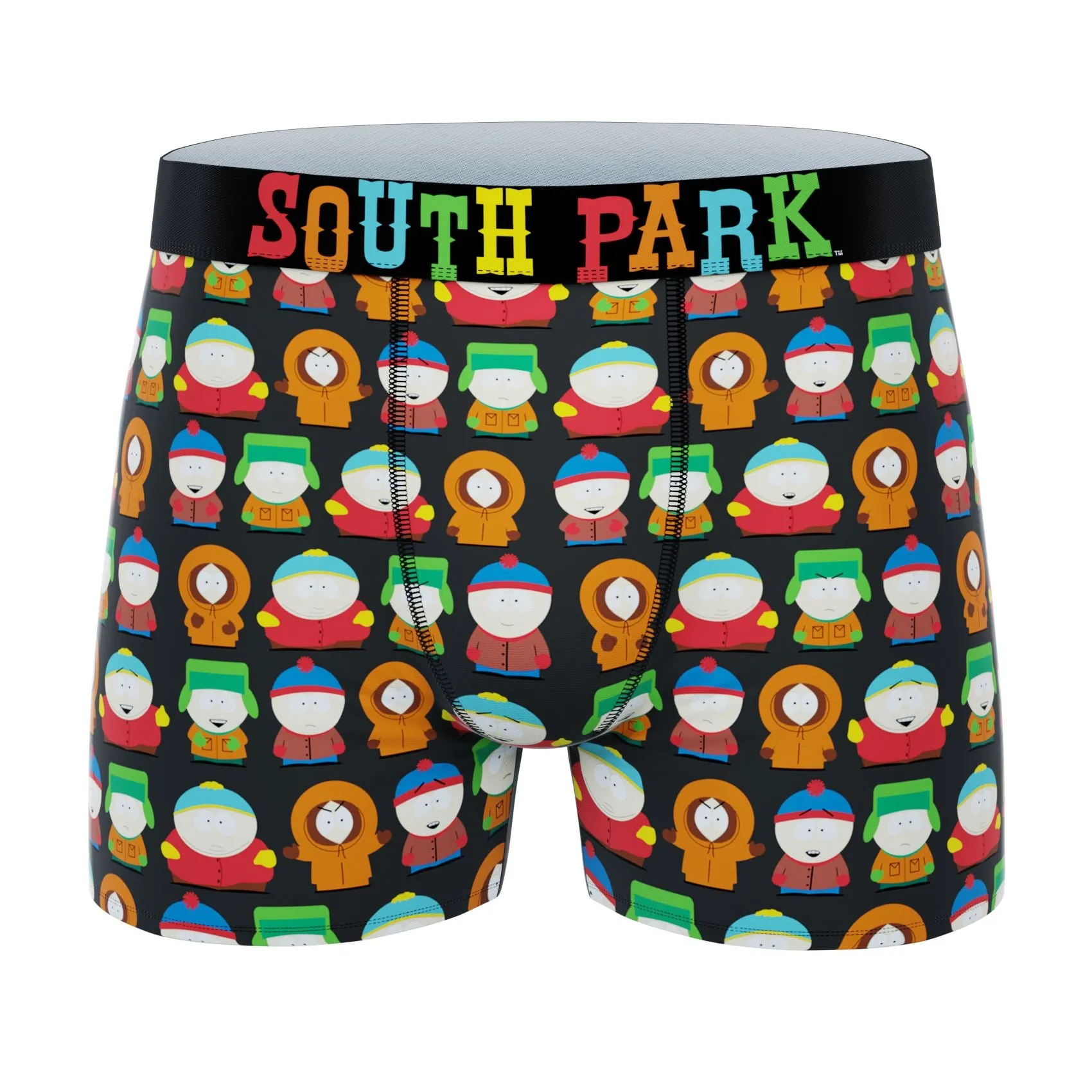 CRAZYBOXER South Park Cartoon Men's Boxer Briefs (6 Pack)