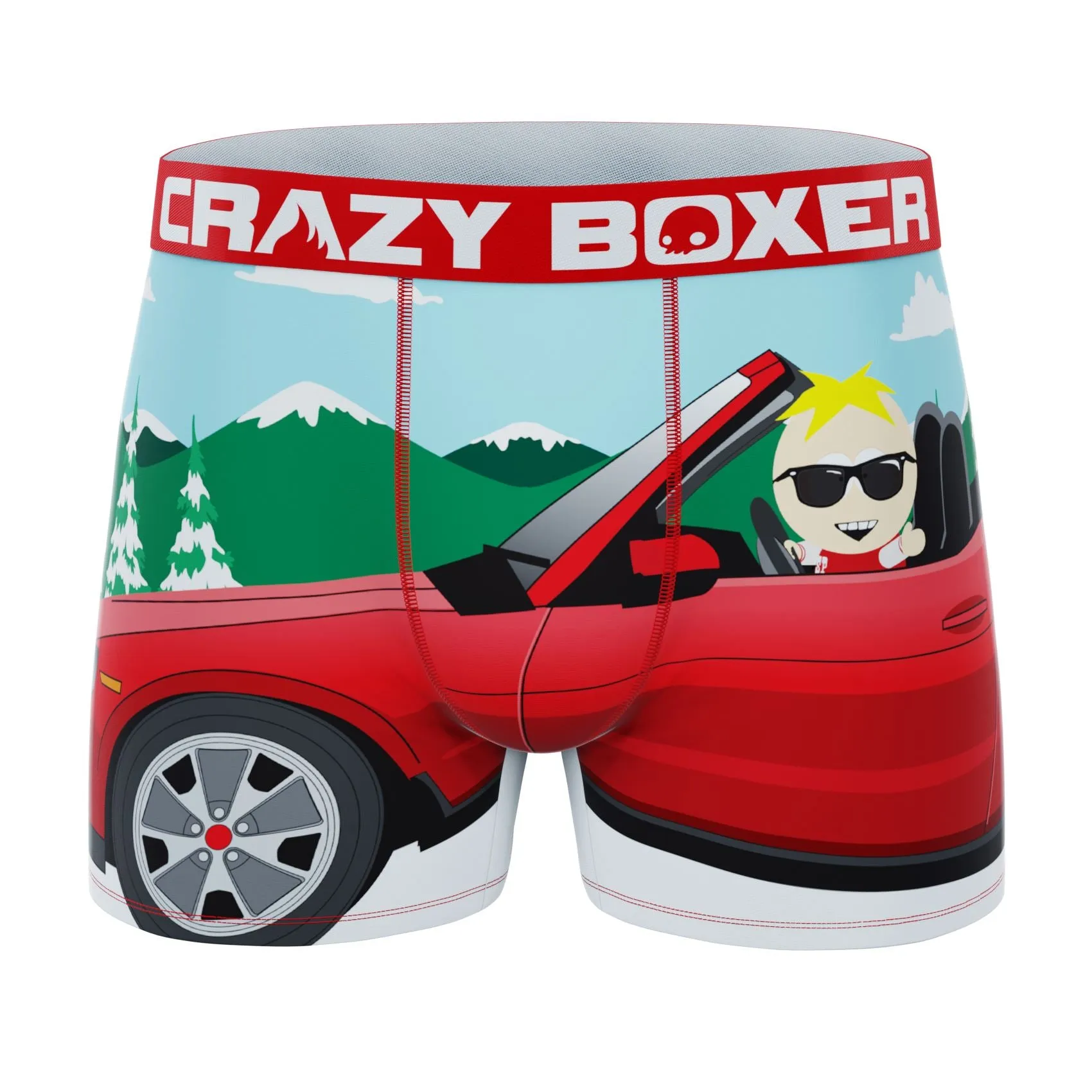 CRAZYBOXER South Park Cartoon Men's Boxer Briefs (6 Pack)