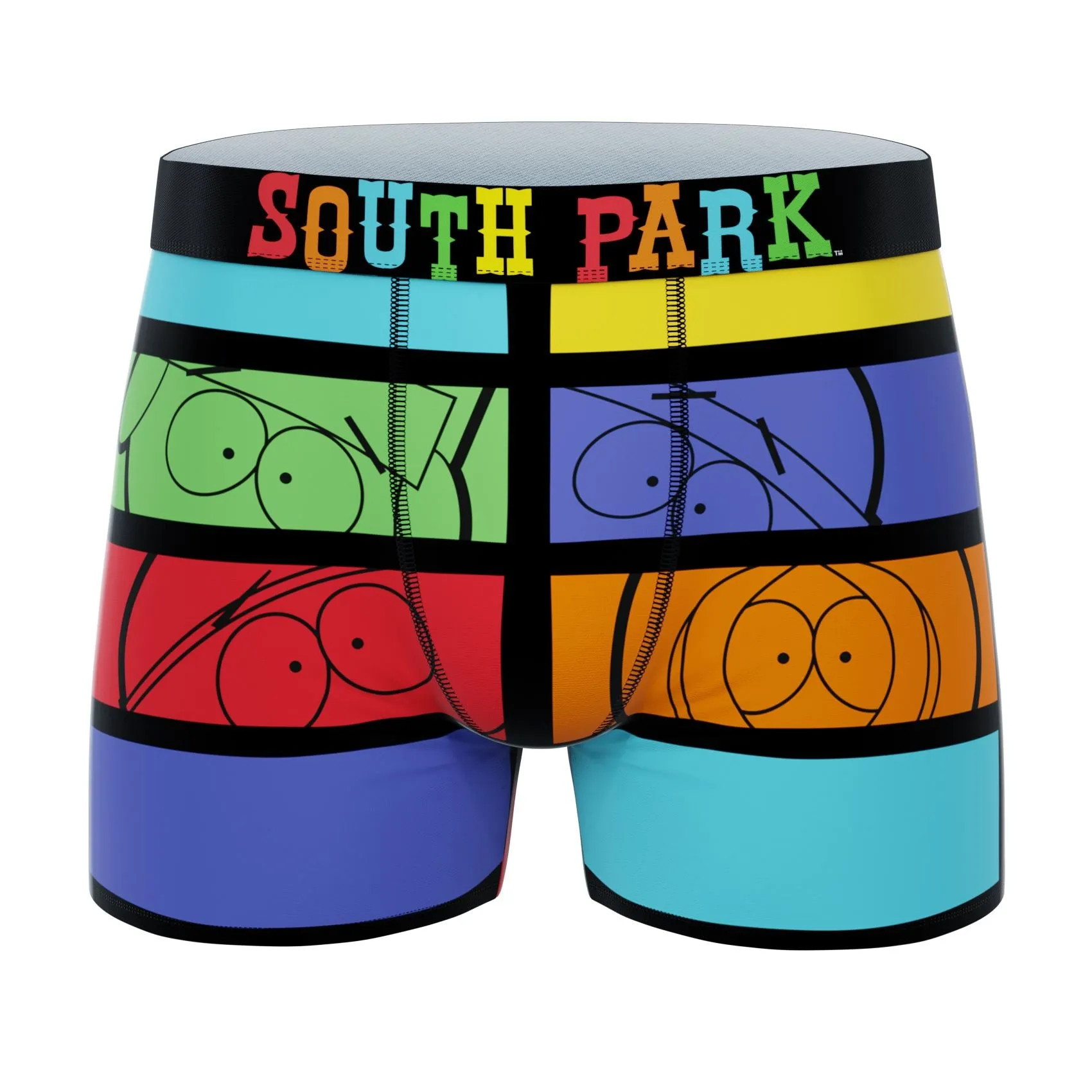 CRAZYBOXER South Park Cartoon Men's Boxer Briefs (6 Pack)