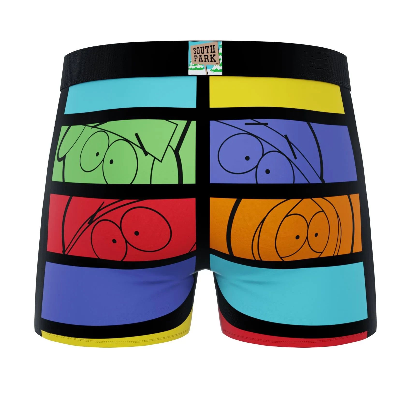 CRAZYBOXER South Park Cartoon Men's Boxer Briefs (6 Pack)