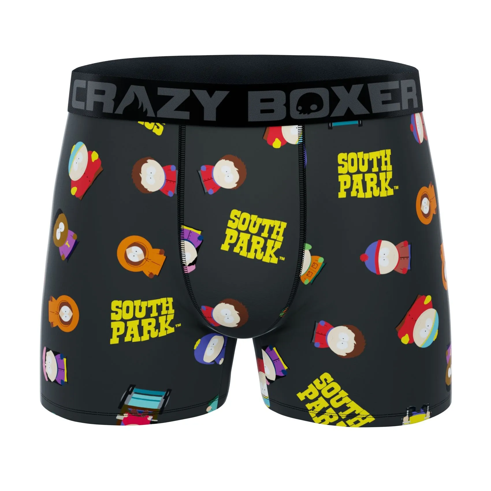 CRAZYBOXER South Park Characters Men's Boxer Briefs (2 Pack)