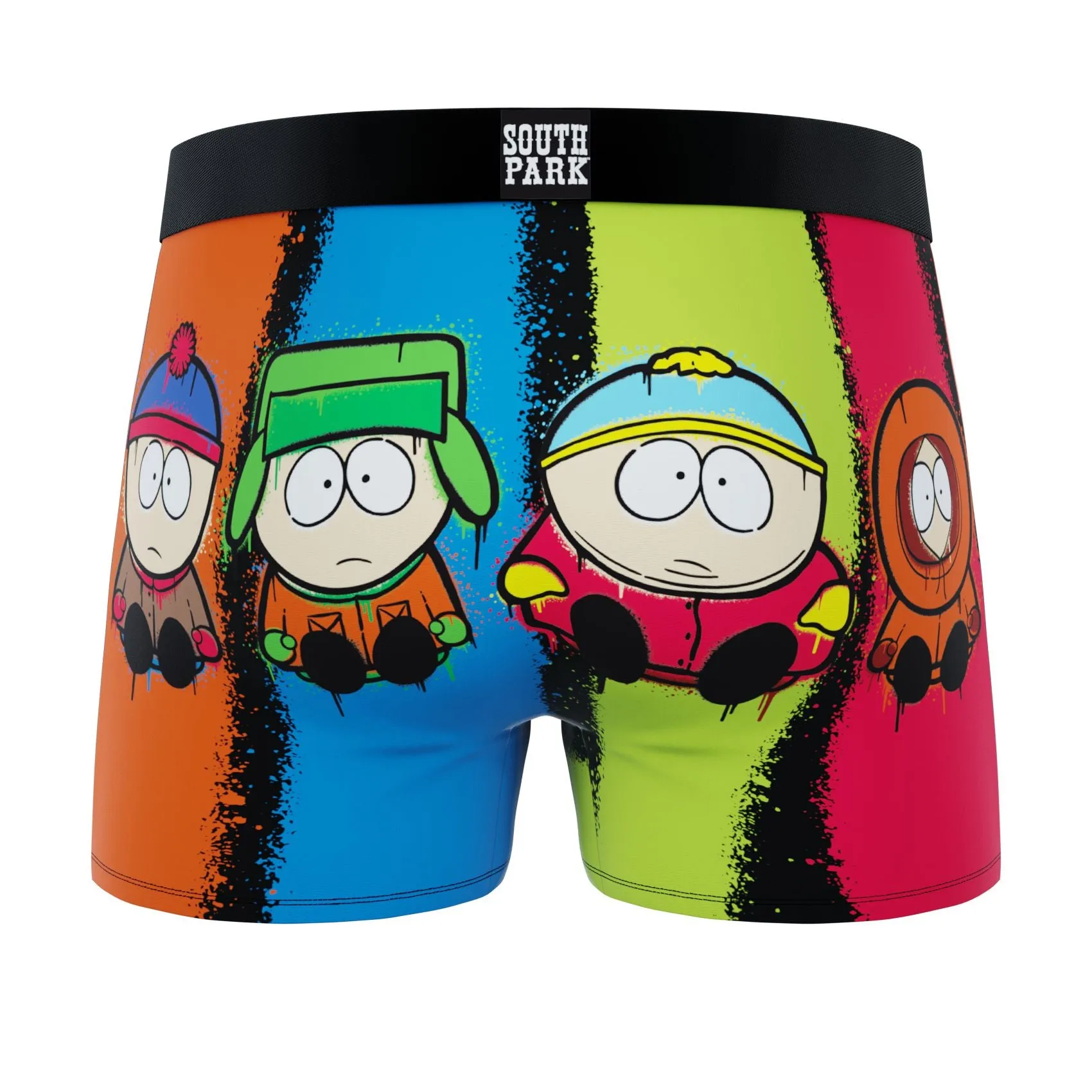 CRAZYBOXER South Park Characters Men's Boxer Briefs (2 Pack)