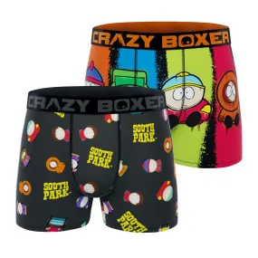 CRAZYBOXER South Park Characters Men's Boxer Briefs (2 Pack)