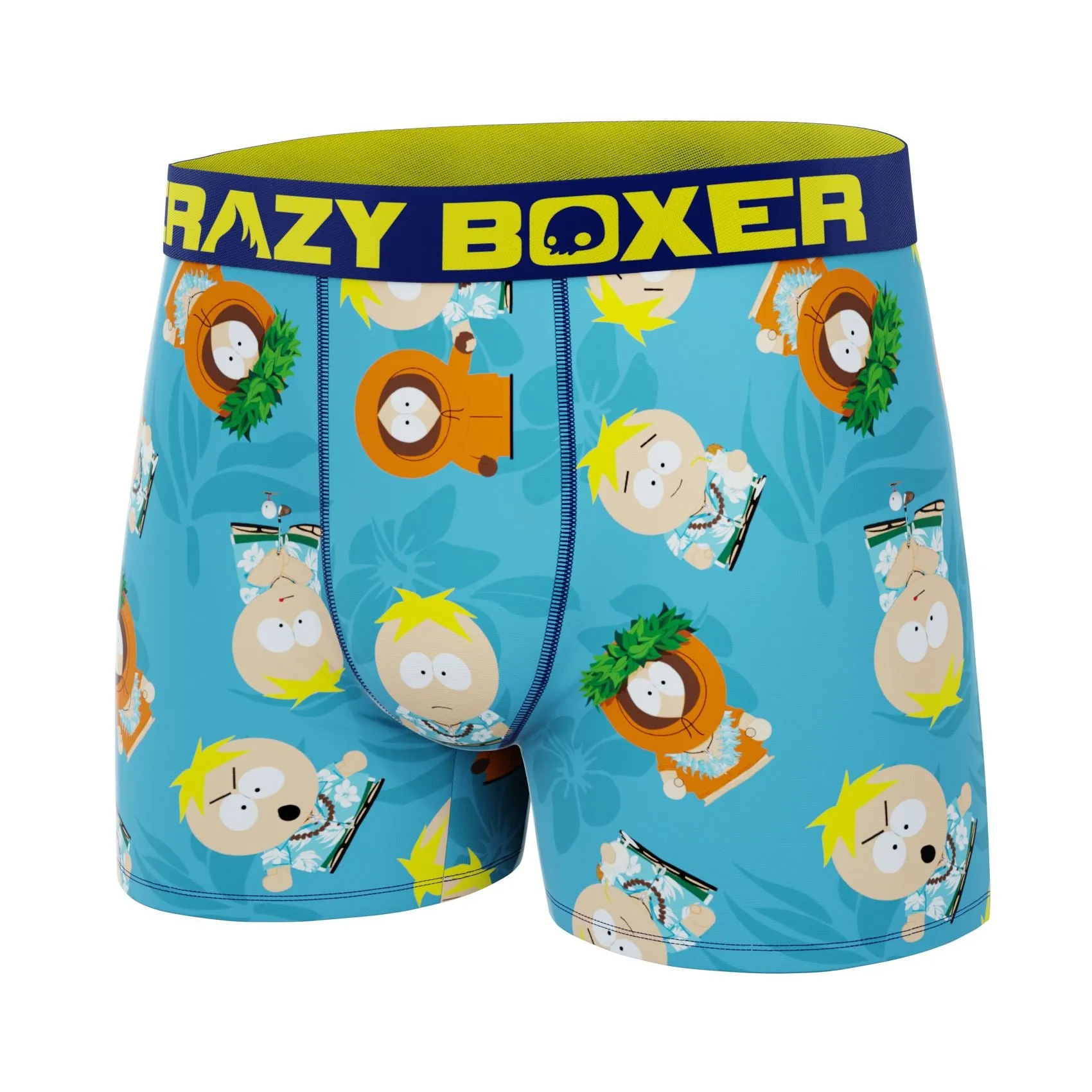 CRAZYBOXER South Park Tropical Men's Boxer Briefs