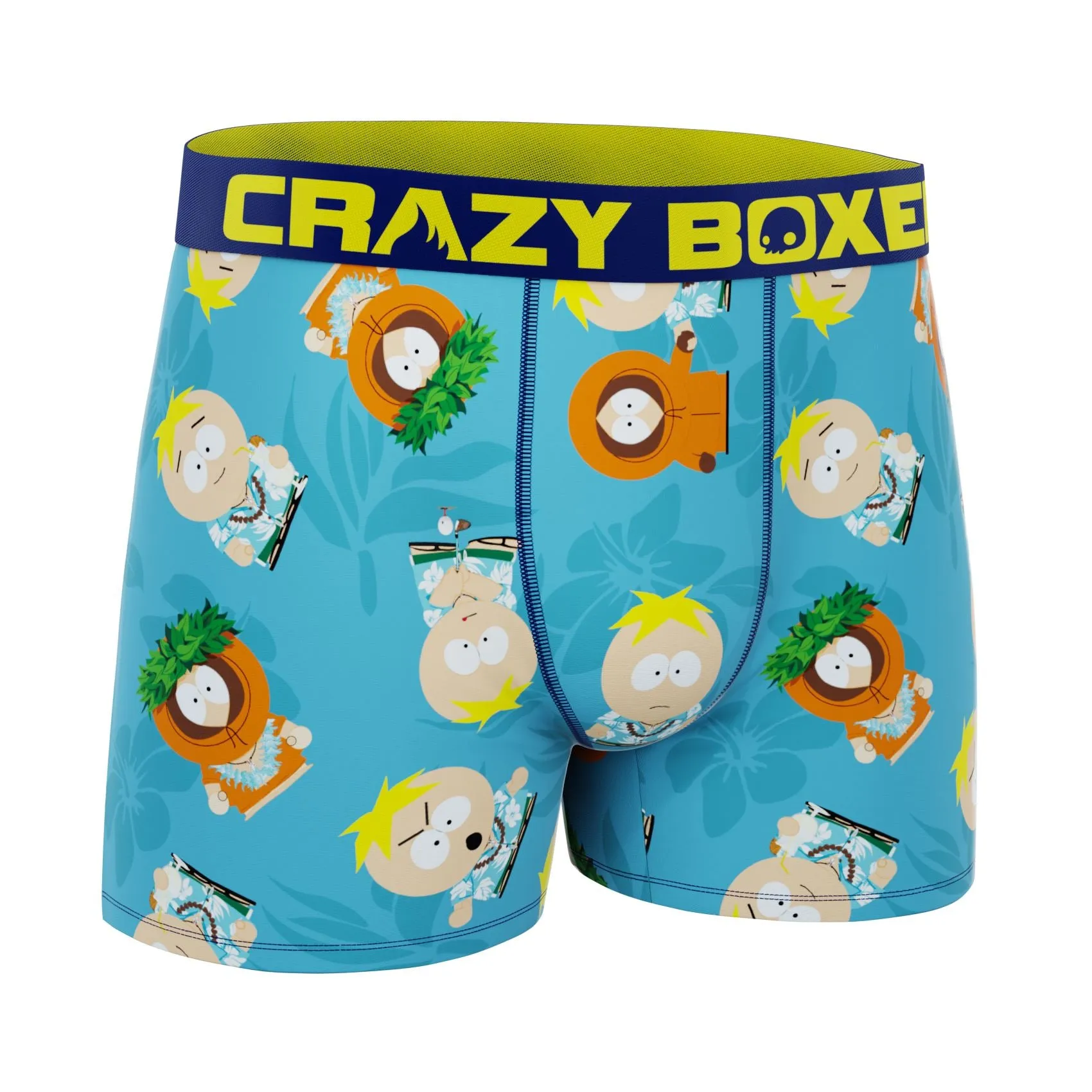 CRAZYBOXER South Park Tropical Men's Boxer Briefs