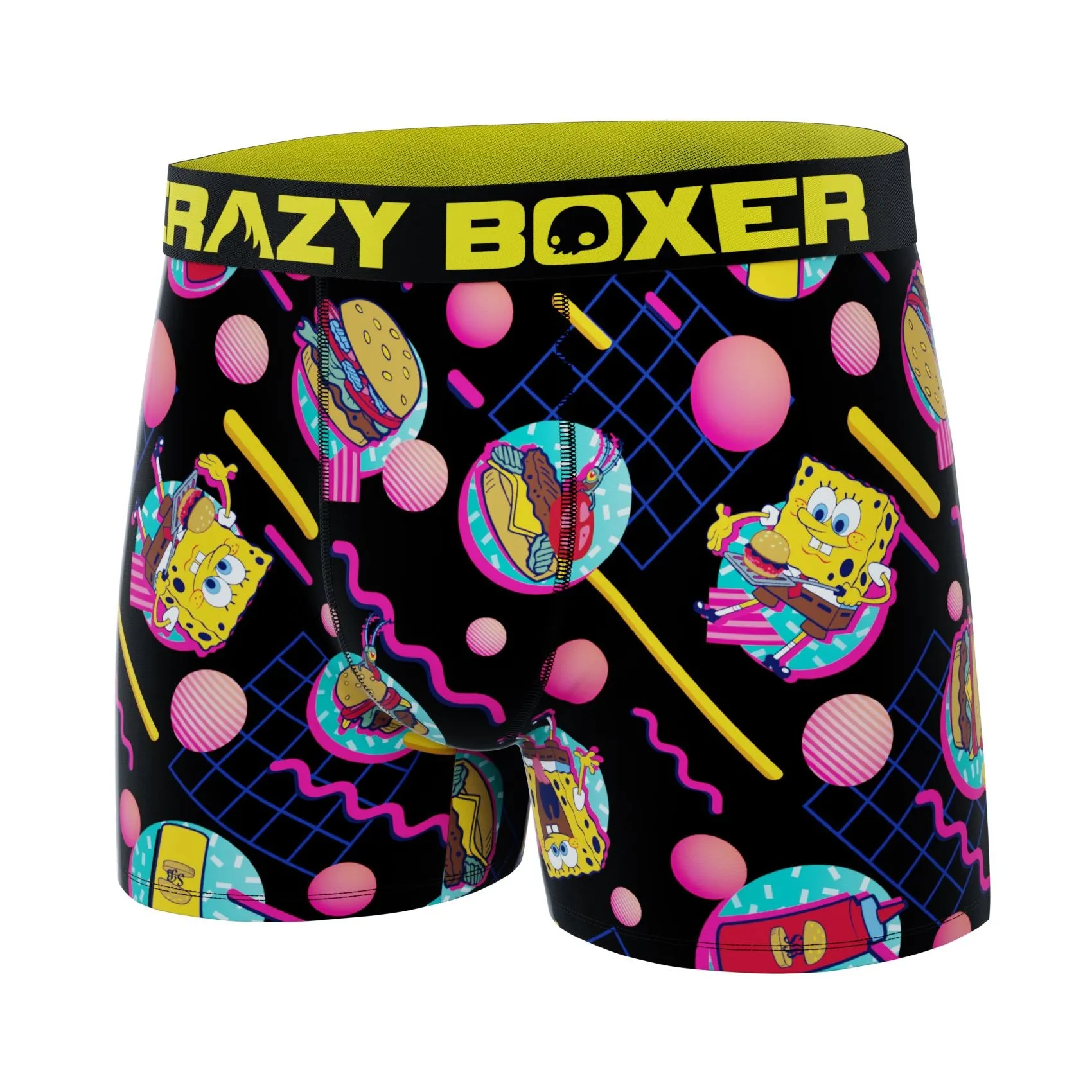 CRAZYBOXER Spongebob Epon Men's Boxer Briefs