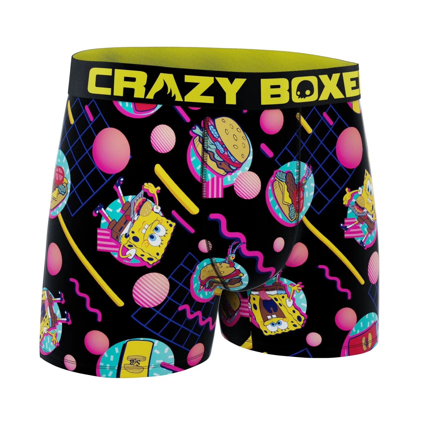 CRAZYBOXER Spongebob Epon Men's Boxer Briefs