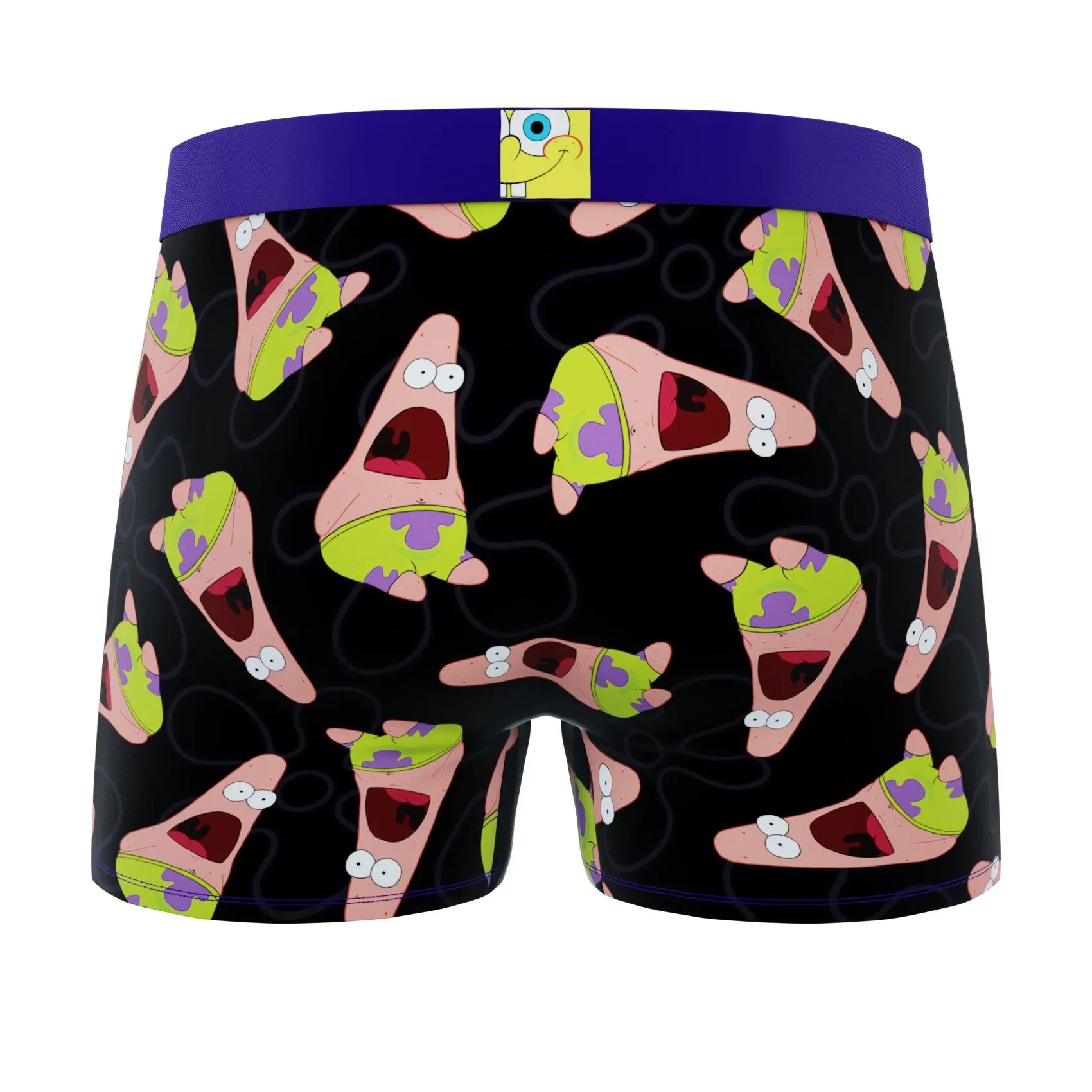 CRAZYBOXER SpongeBob Patrick Men's Boxer Briefs