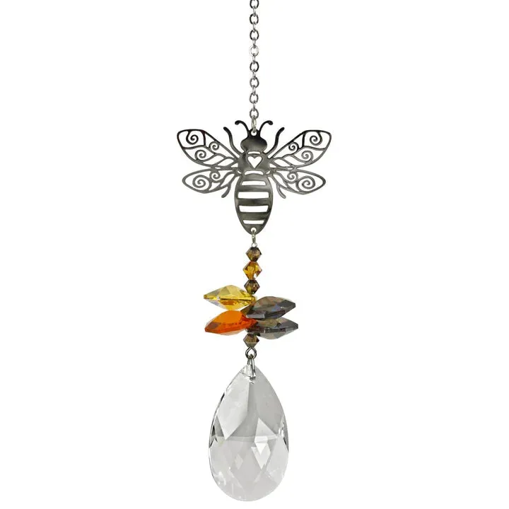 Crystal Fantasy Bee Suncatcher, 6