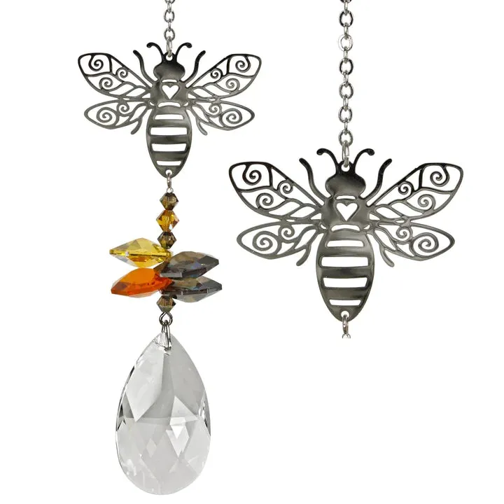 Crystal Fantasy Bee Suncatcher, 6