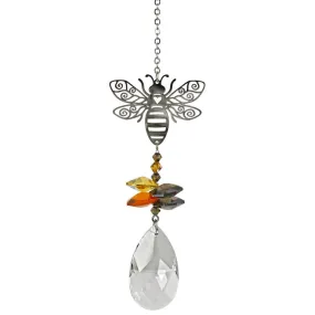 Crystal Fantasy Bee Suncatcher, 6