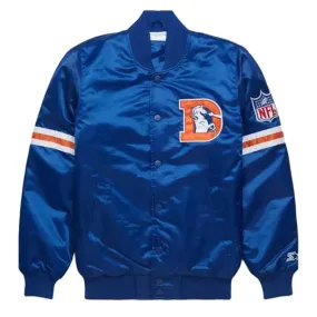 Denver Satin Broncos Nfl Jacket