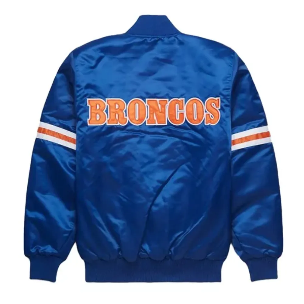 Denver Satin Broncos Nfl Jacket