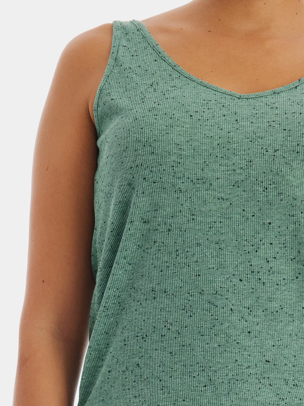 Drapey Ribbed Tank