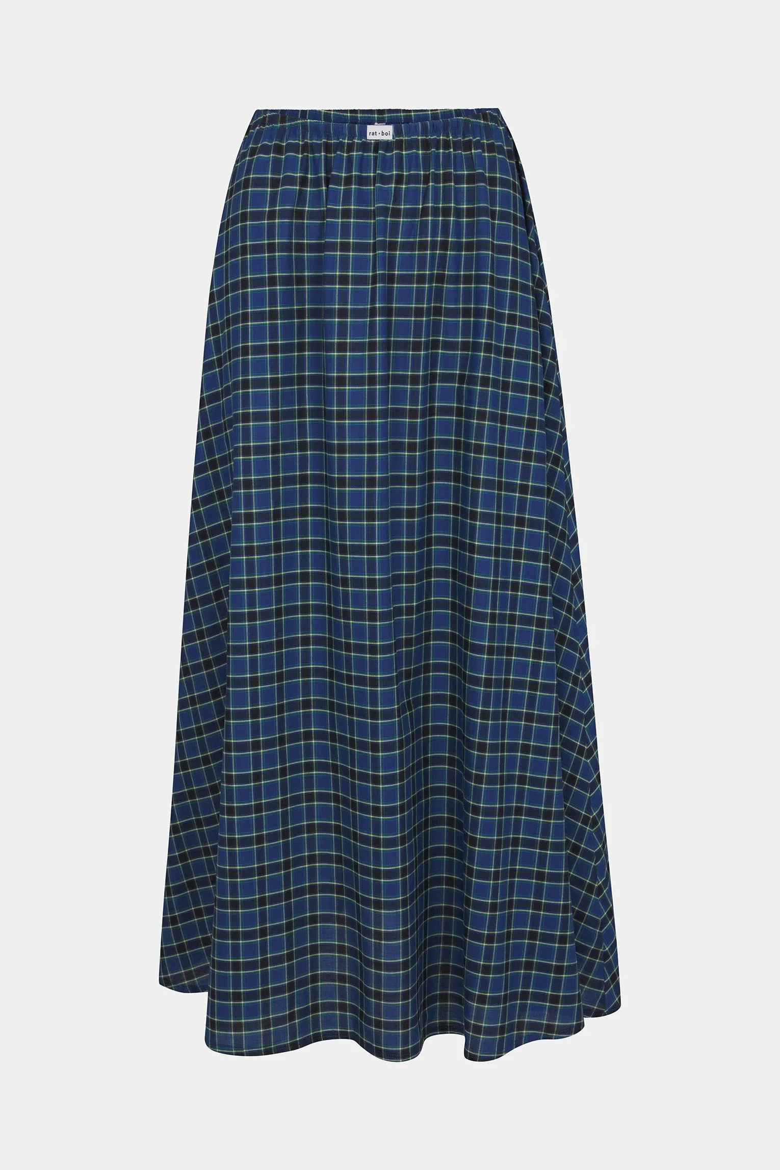 DREAM SKIRT IN ROYAL TARTAN