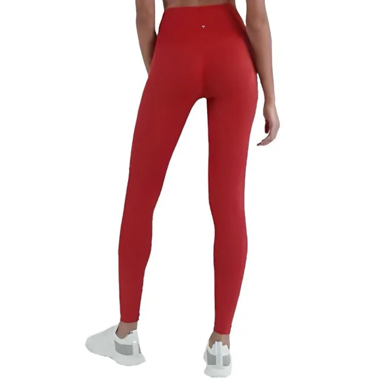 Endurance high Waist pocket legging - Rose Red