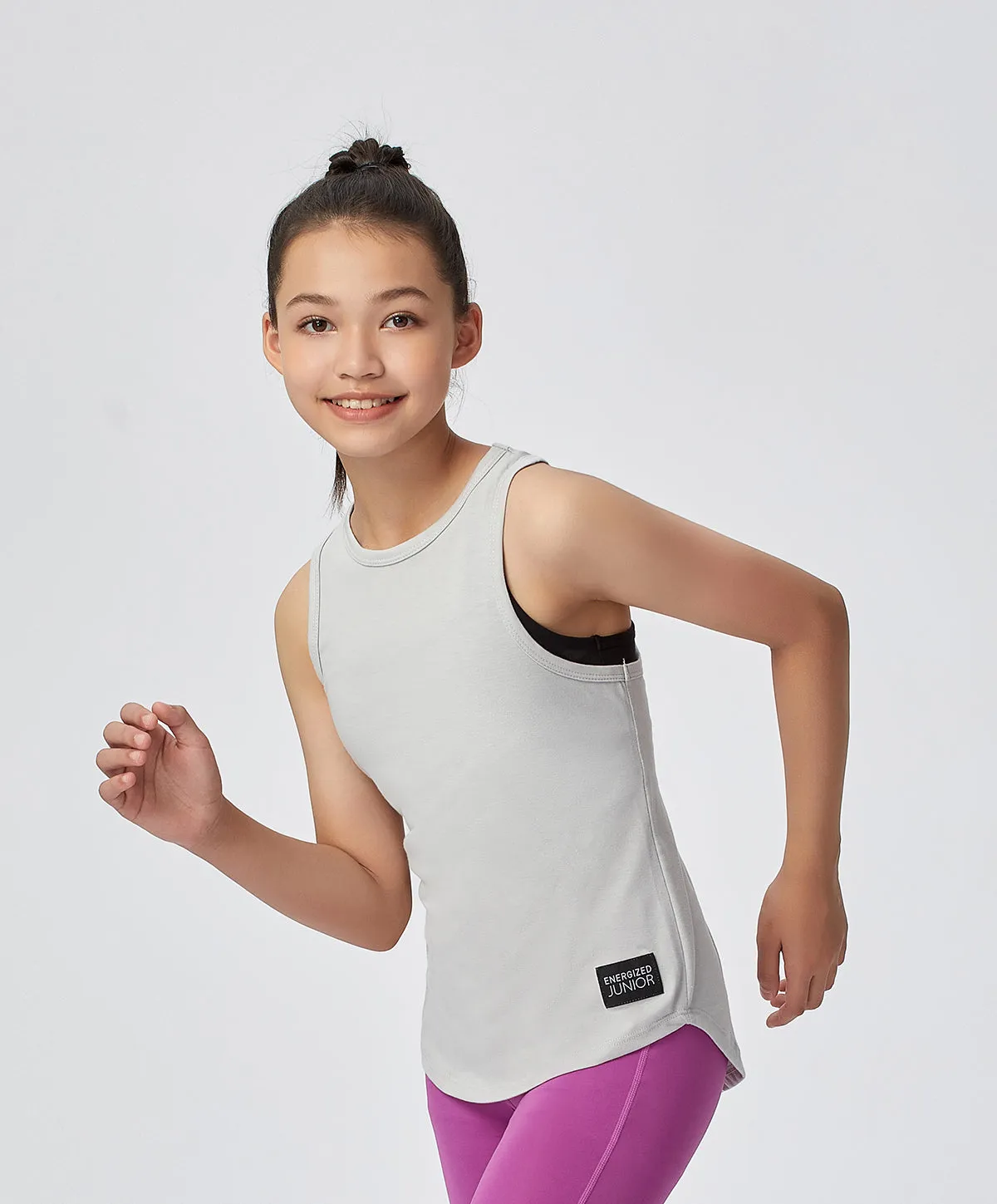 Energized Junior Digital Daydream Basic Cotton Tank Top 600-1009G