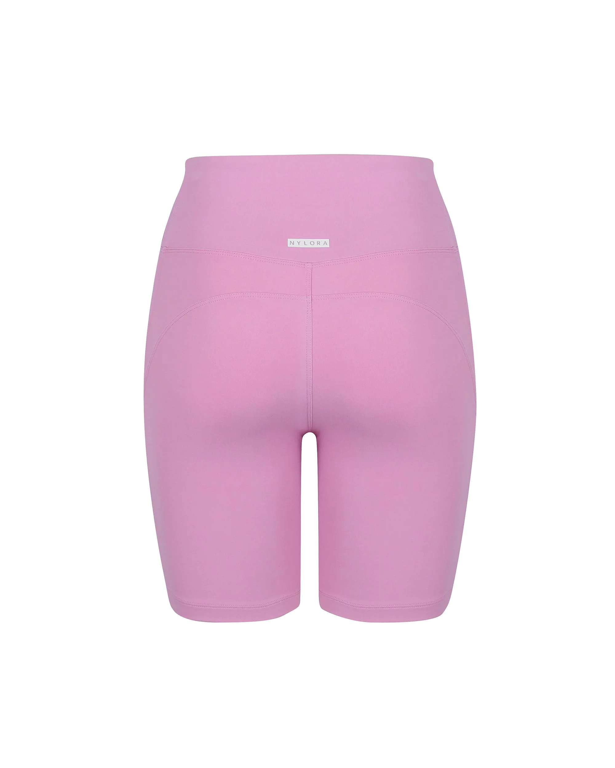 FARRAH BIKER SHORTS BUBBLE GUM PINK