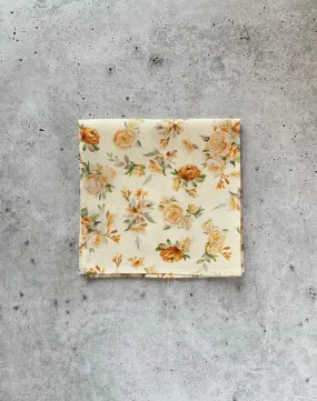 Felix Cotton Floral Pocket Square