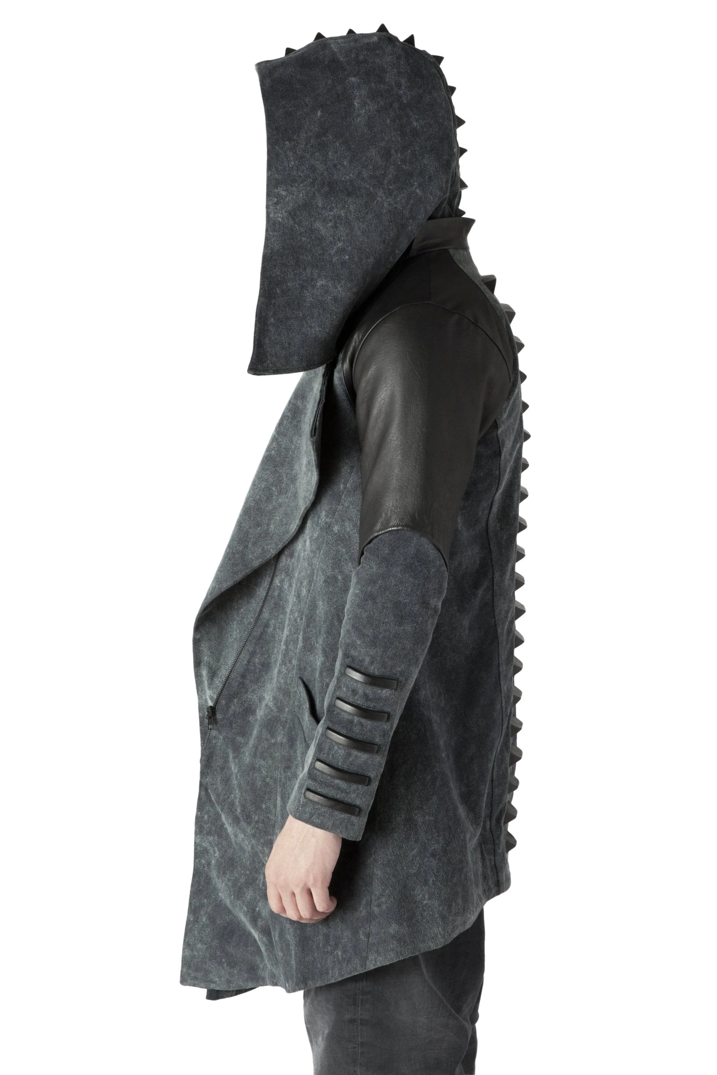 Gaussian Hooded Men's Coat