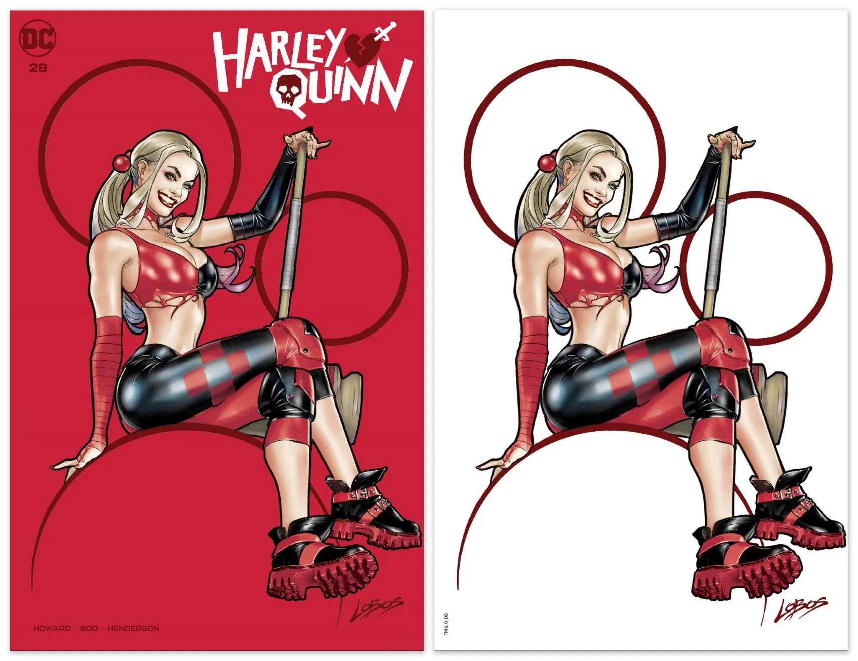 HARLEY QUINN 28 PABLO VILLALOBOS VARIANTS