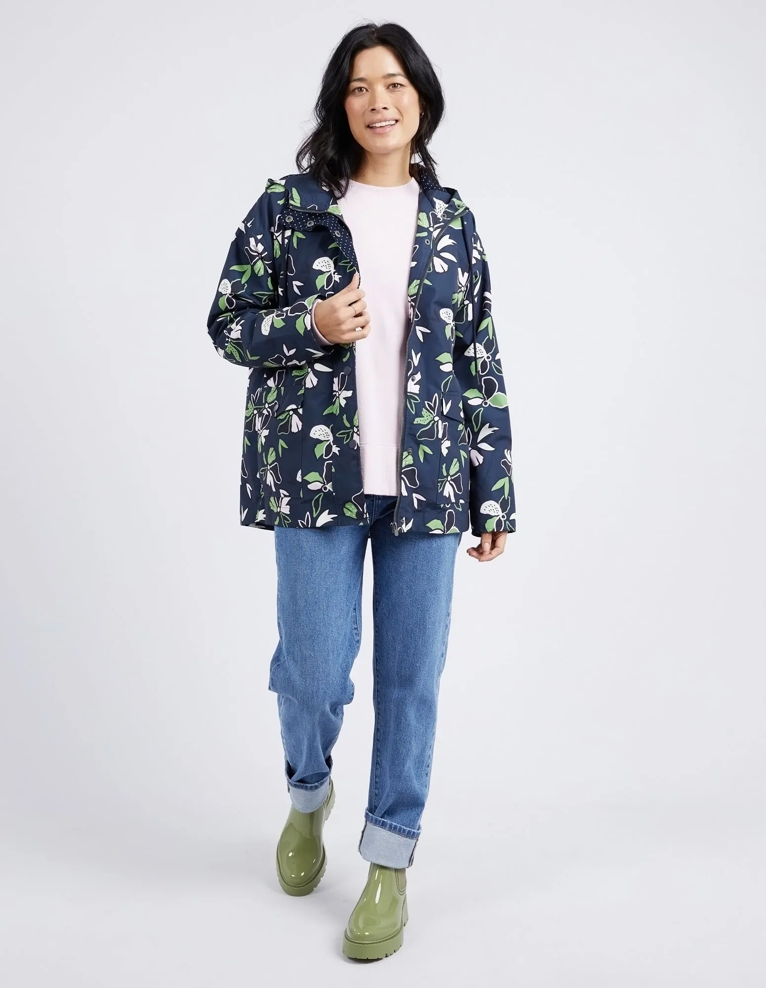 Idyll Floral Raincoat