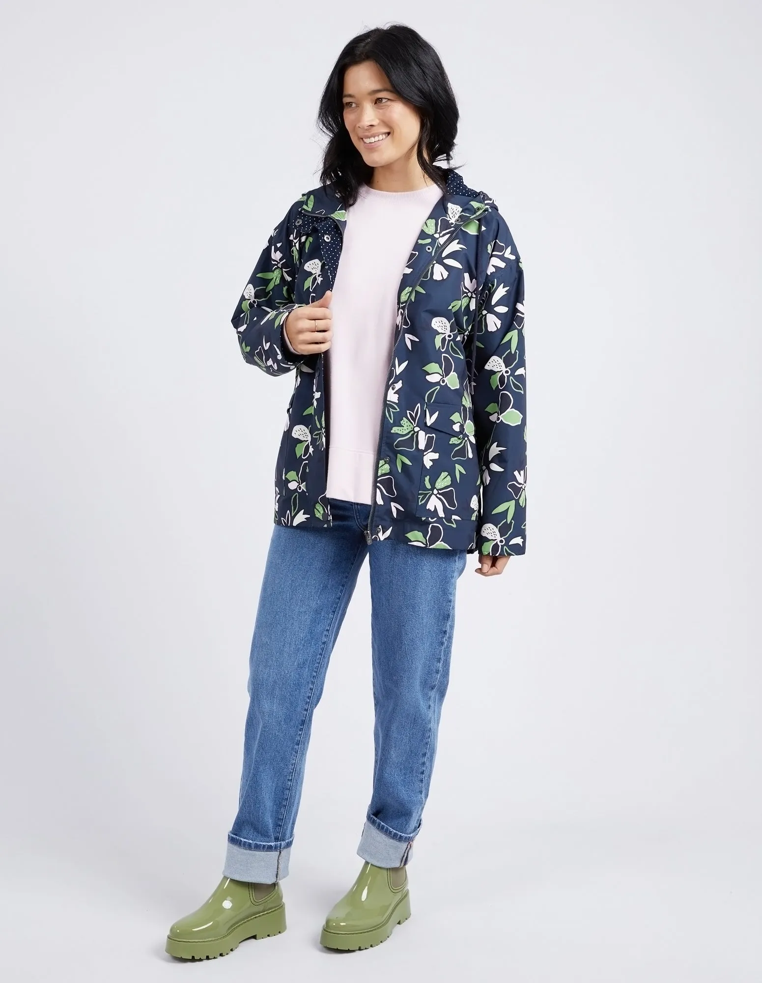 Idyll Floral Raincoat