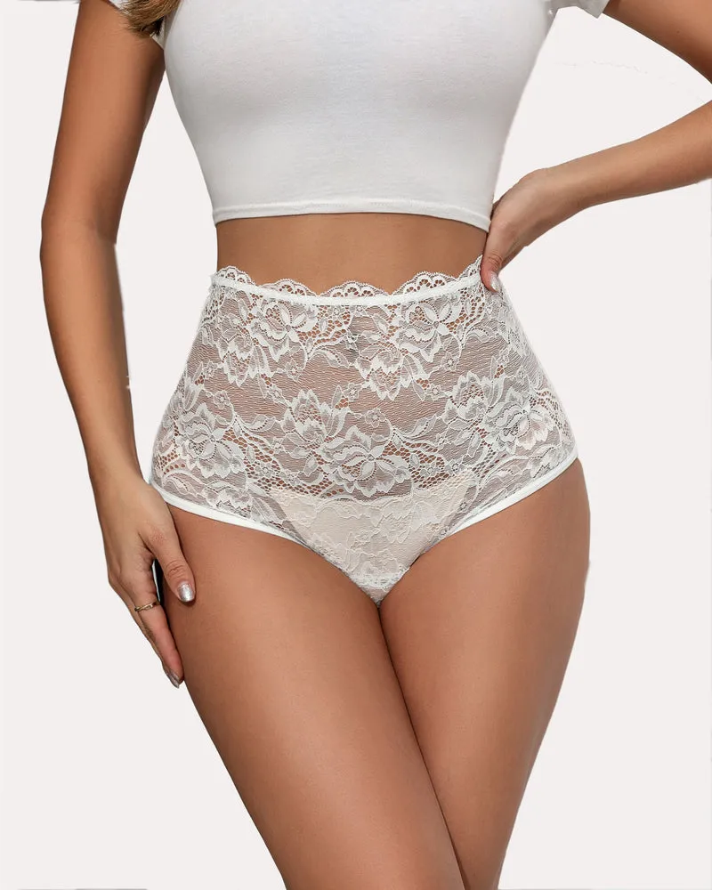 Invisible Seamless Hipster Lace Full Coverage Panties