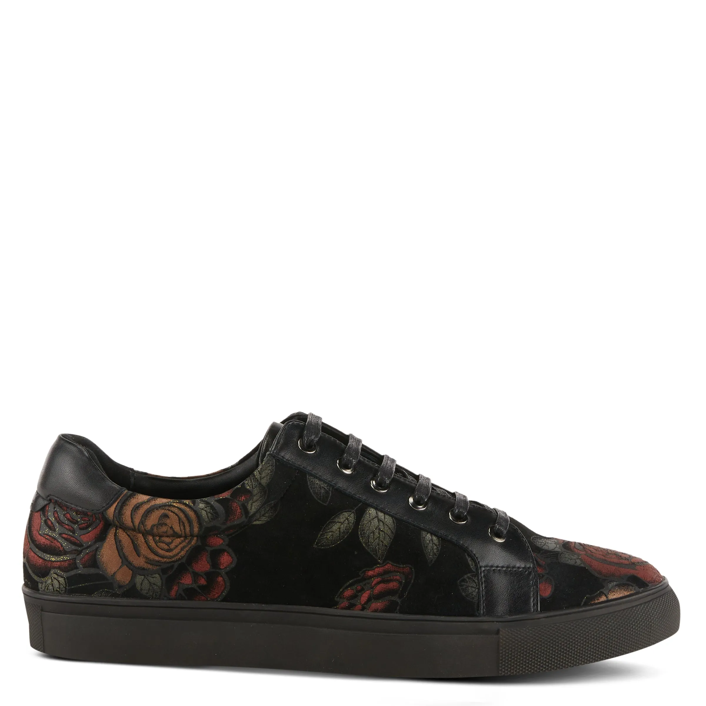 L'ARTISTE MEN ANDER-ROSE LACE-UP SNEAKER