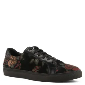 L'ARTISTE MEN ANDER-ROSE LACE-UP SNEAKER