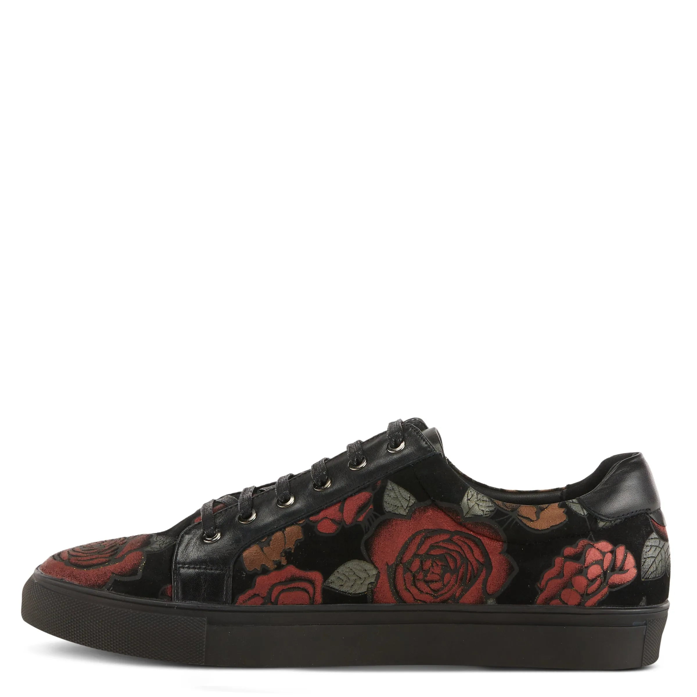 L'ARTISTE MEN ANDER-ROSE LACE-UP SNEAKER