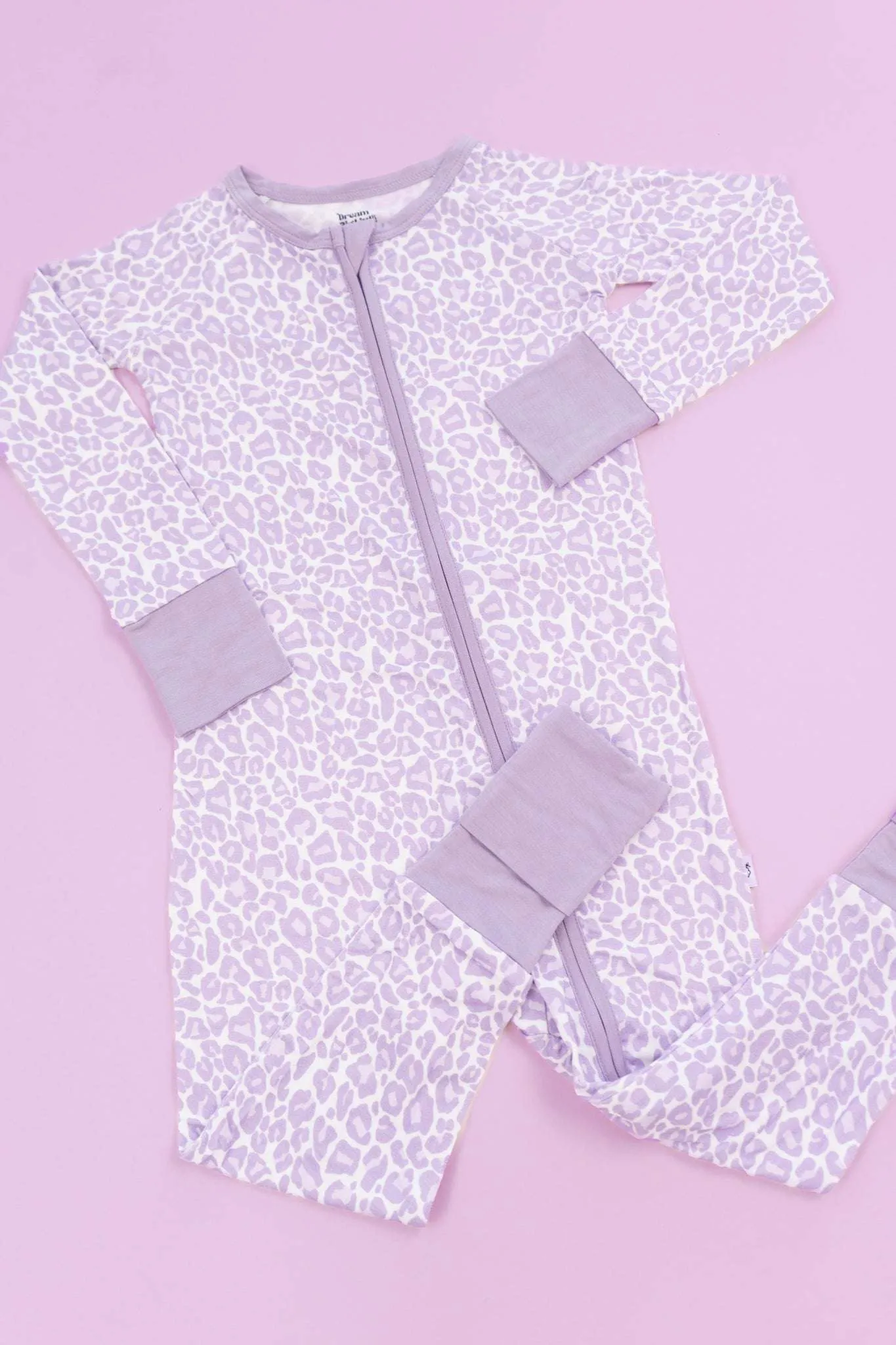 Lavender Leopard Dream Romper