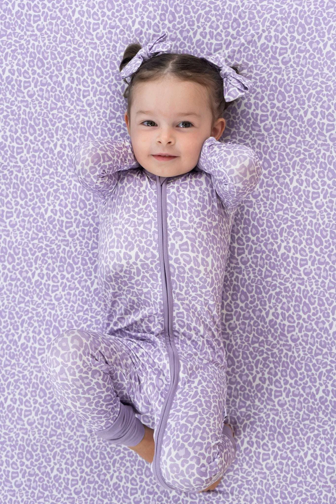 Lavender Leopard Dream Romper