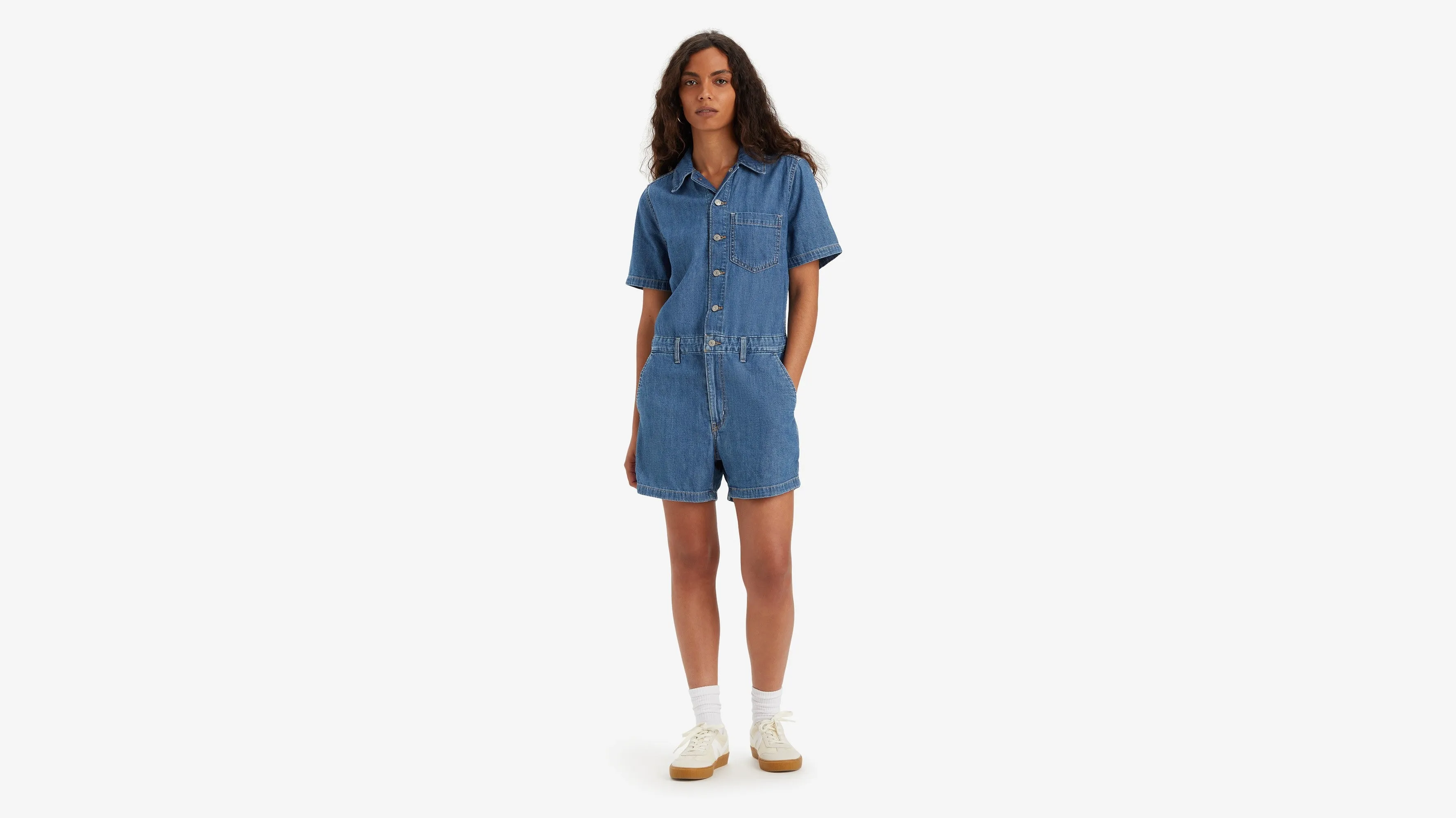 Levi's® Women's Short-Sleeve Heritage Romper