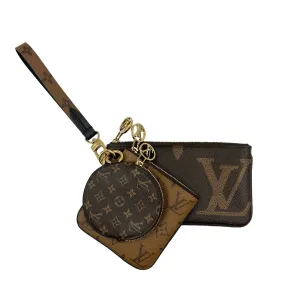 Louis Vuitton Giant Reverse Monogram Trio Pouch