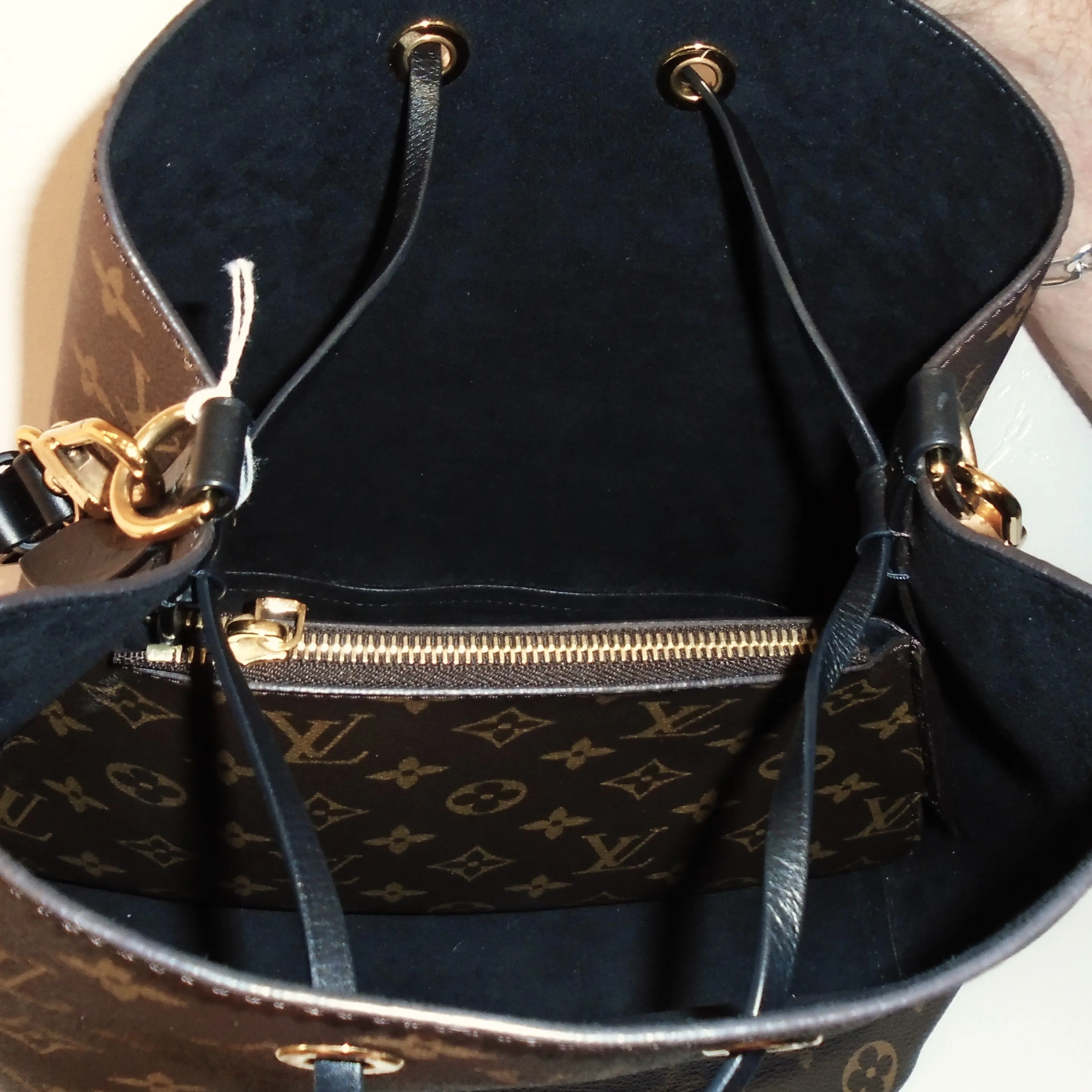 Louis Vuitton Vintage Monogram/Black NeoNoe