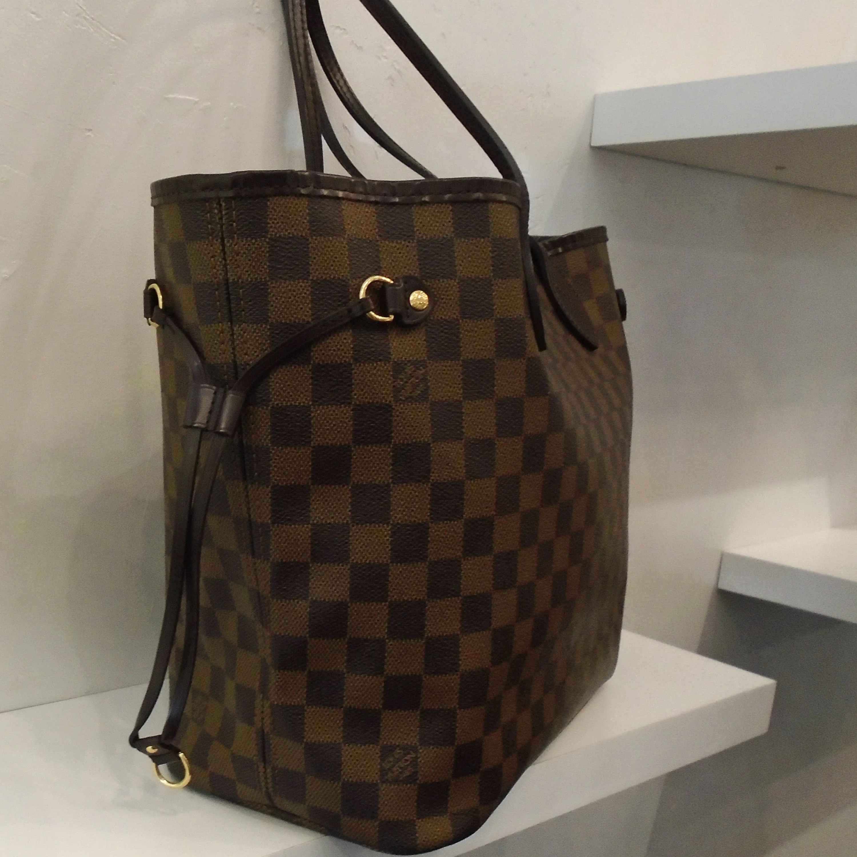 Louis Vuitton Vintage Neverfull MM Damier Ebene