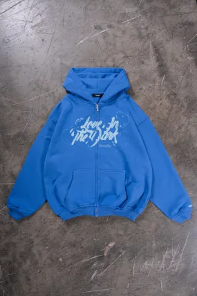 %LOVE IN THE DARK OCEAN FRONTZIP%