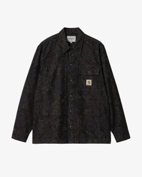 L/S Charter Shirt Paisley Print