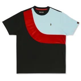 M273 Jacquard Ultra Suede Tee - Black