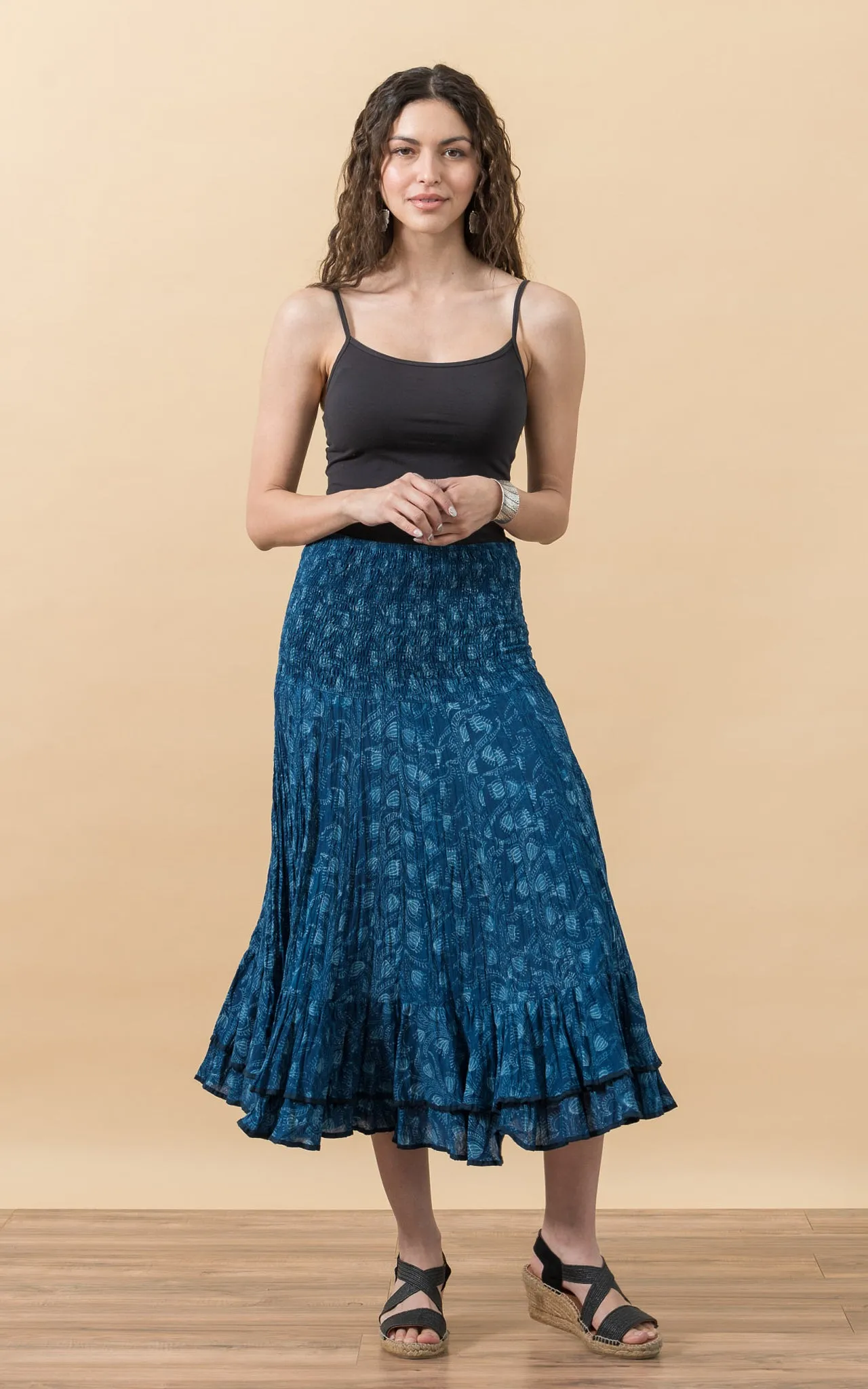 Macarena Skirt, Short, Tula Indigo