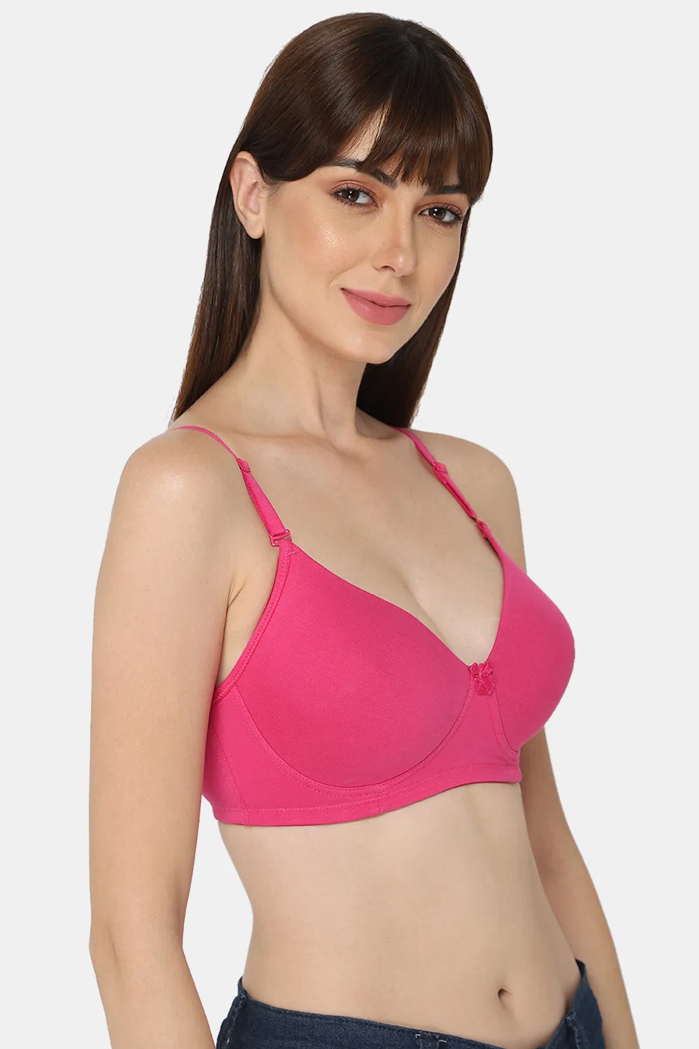 Medium Coverage Non-Wired Intimacy Everyday T-Shirt Padded Bra - UC02