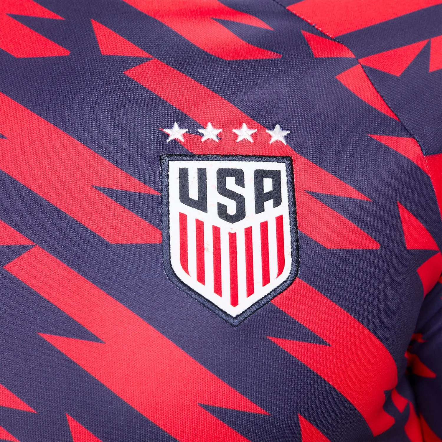 Men's Nike USWNT 2023 VW Pre-Match Red Top