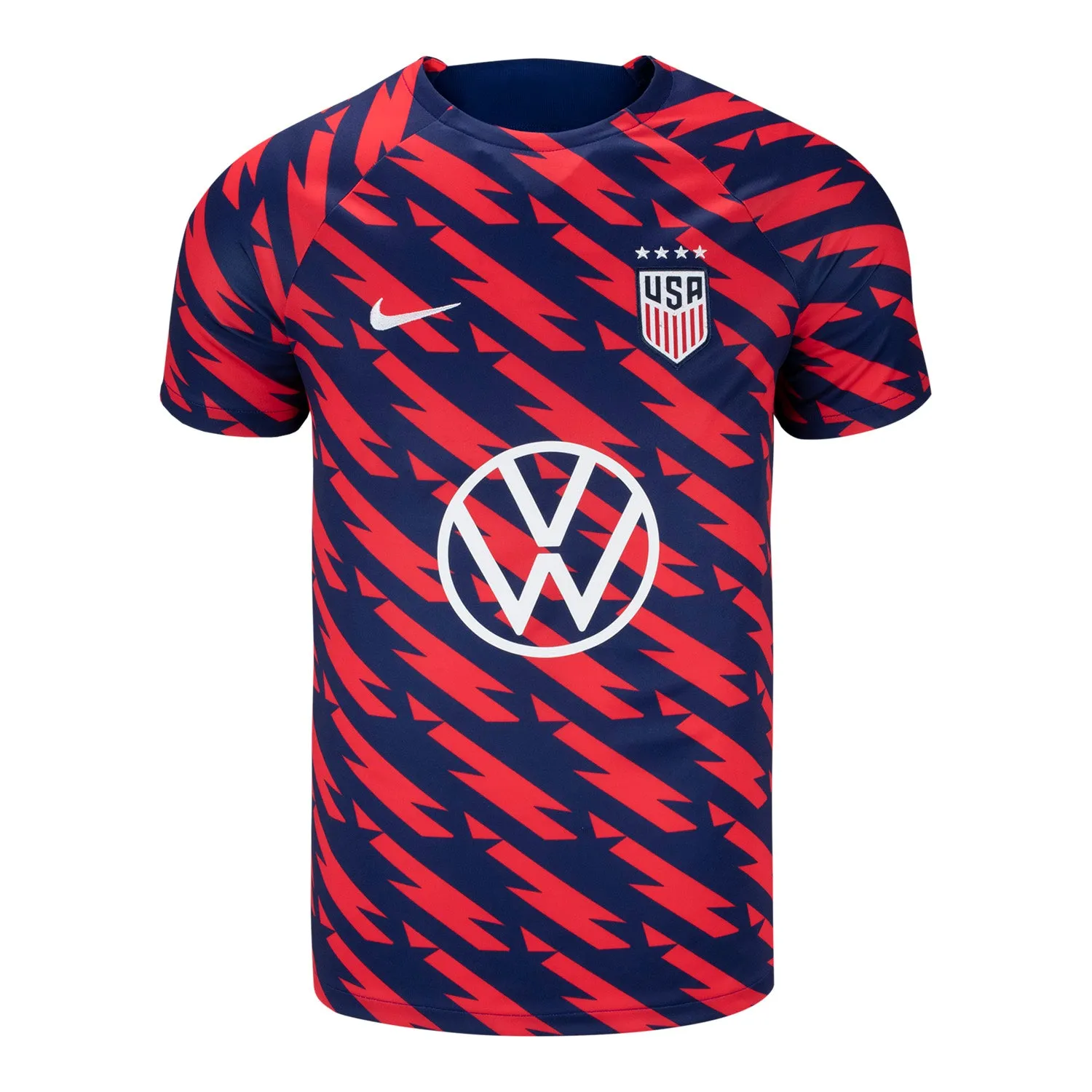 Men's Nike USWNT 2023 VW Pre-Match Red Top