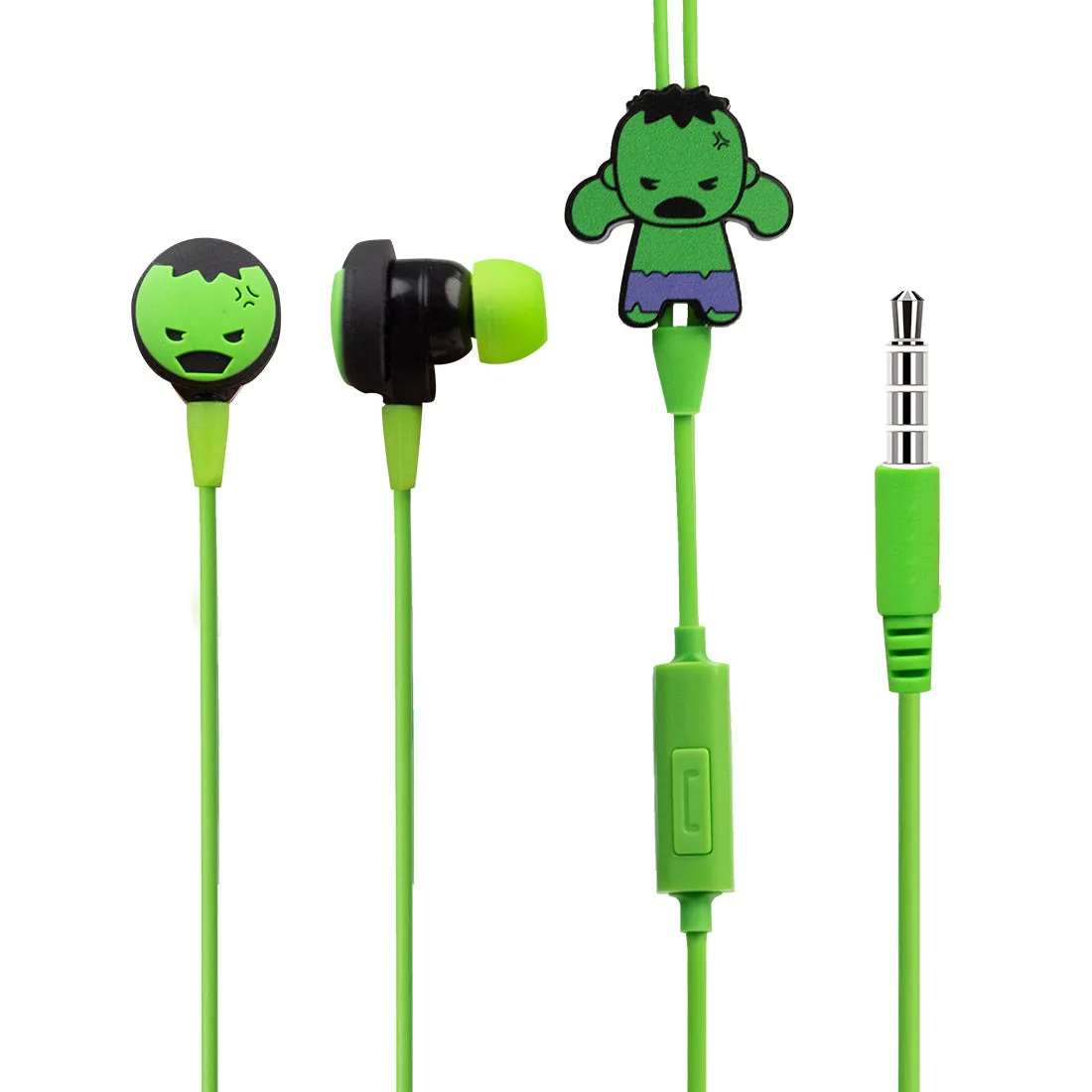 MINISO x Marvel - Cute Cartoon Silicone Earbuds with Mic