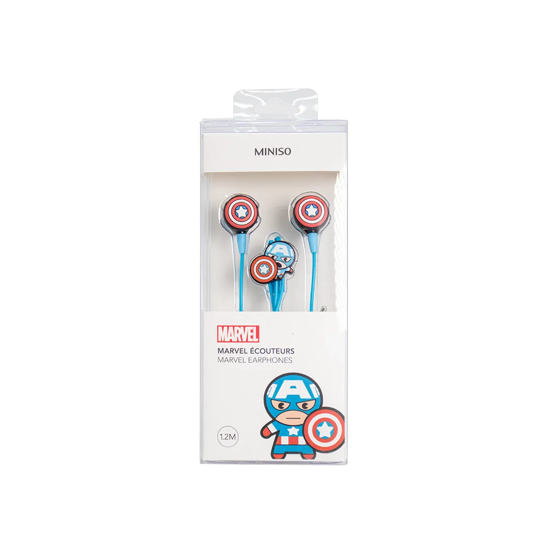 MINISO x Marvel - Cute Cartoon Silicone Earbuds with Mic