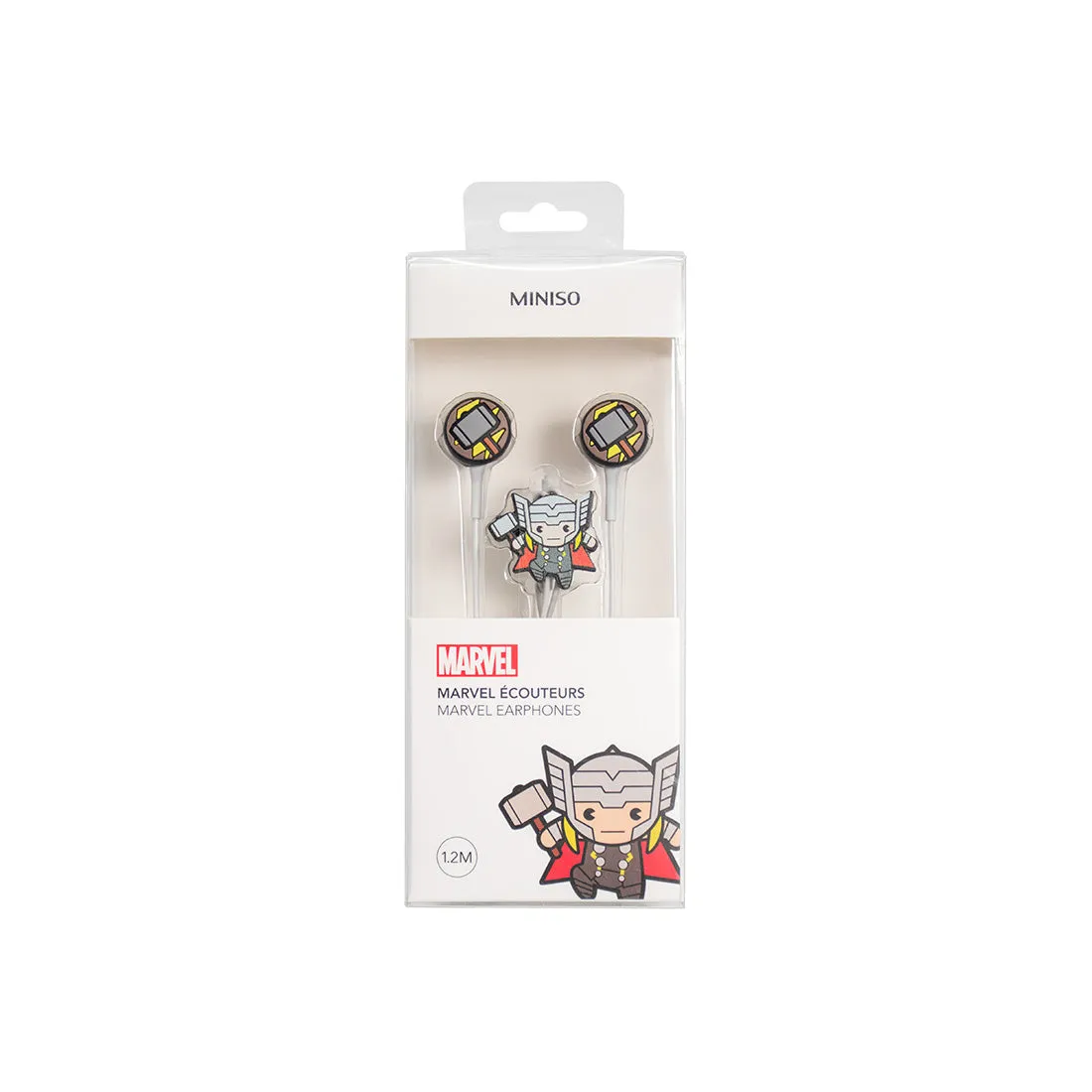 MINISO x Marvel - Cute Cartoon Silicone Earbuds with Mic