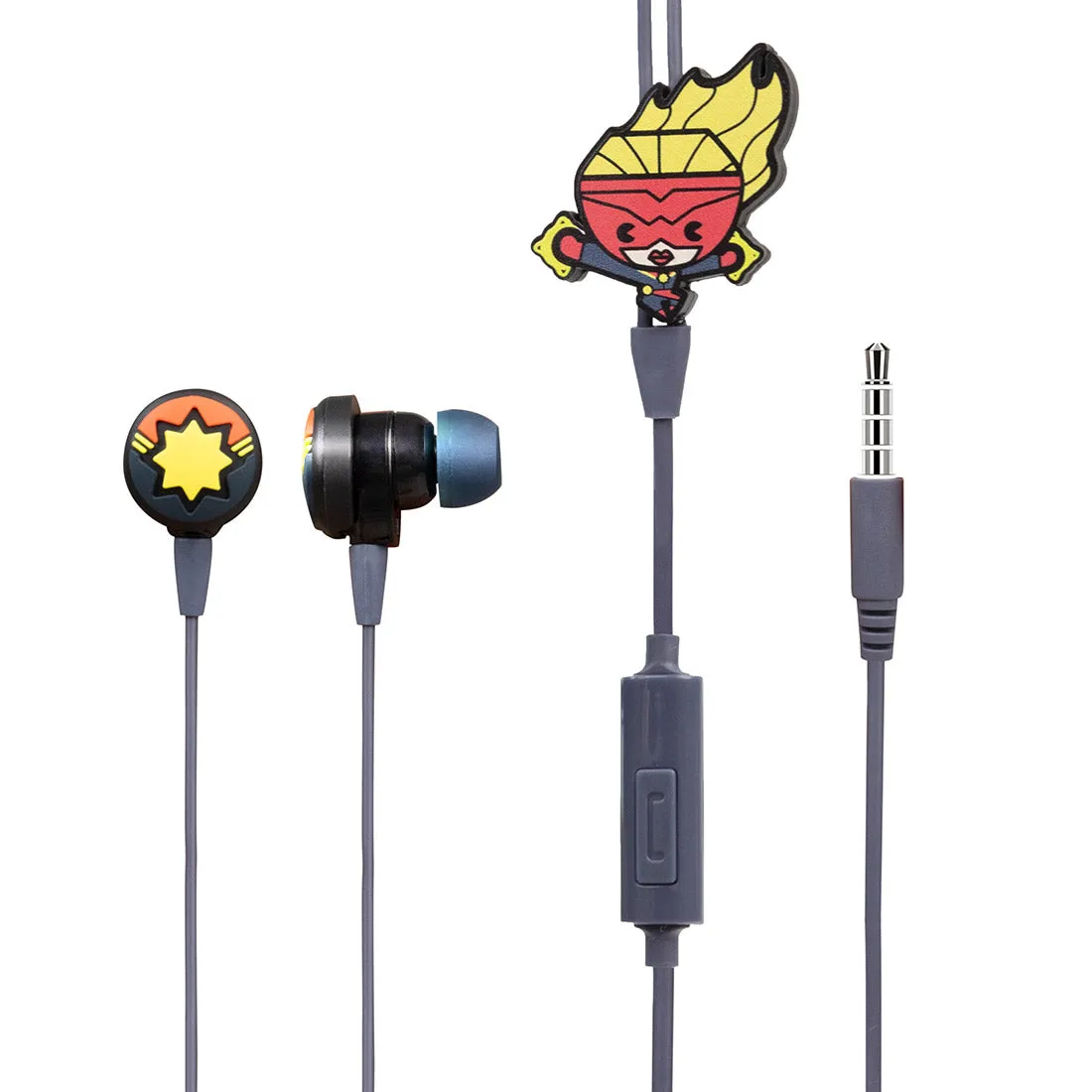 MINISO x Marvel - Cute Cartoon Silicone Earbuds with Mic