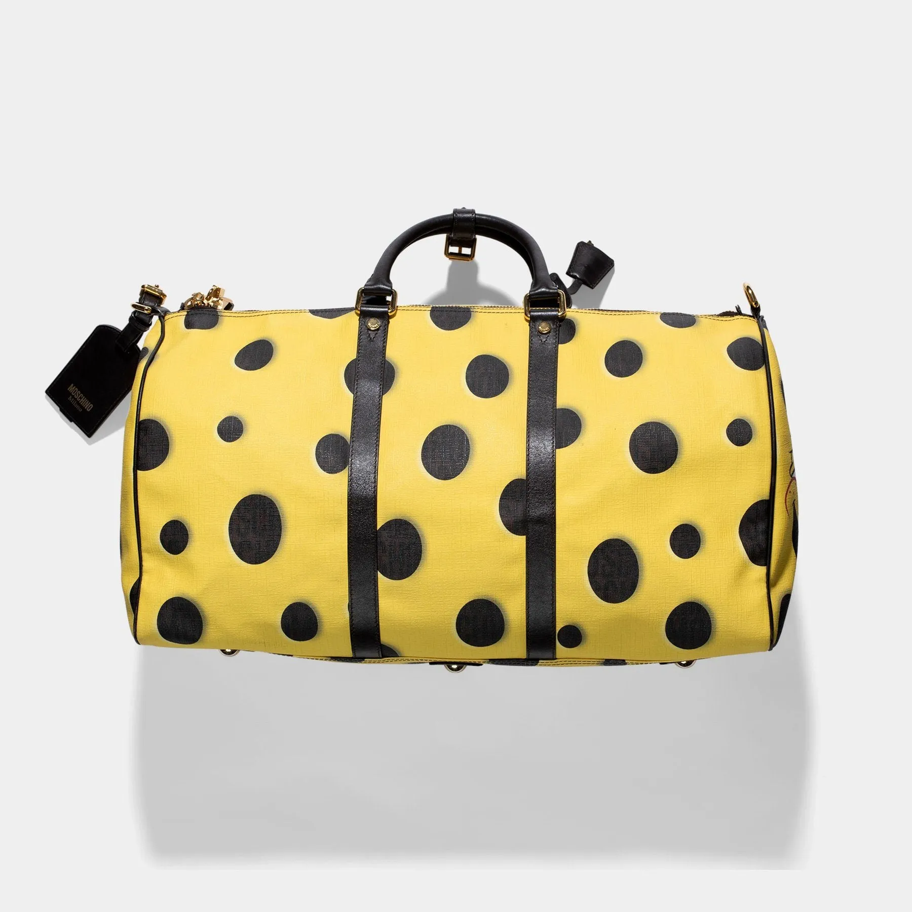 Moschino by Jeremy Scott Spongebob Weekender Bag